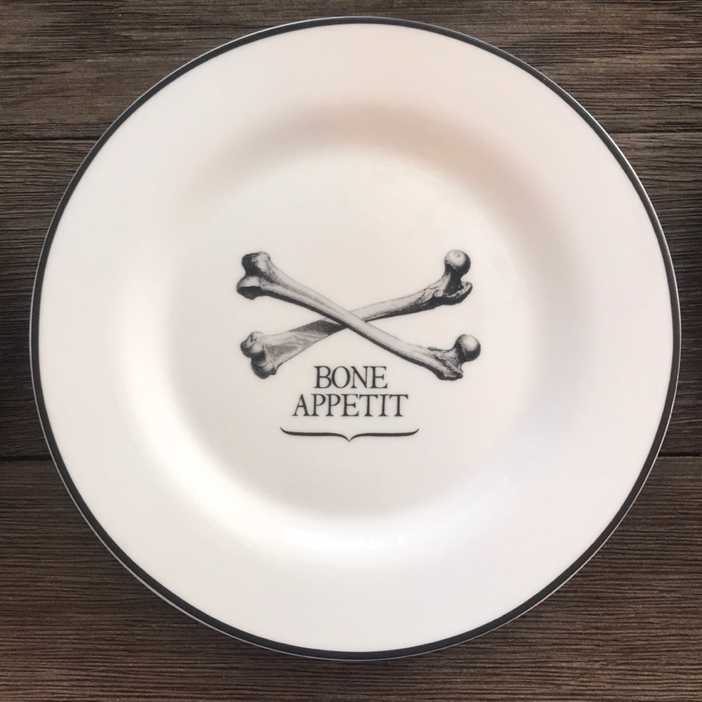 Halloween platter and plates